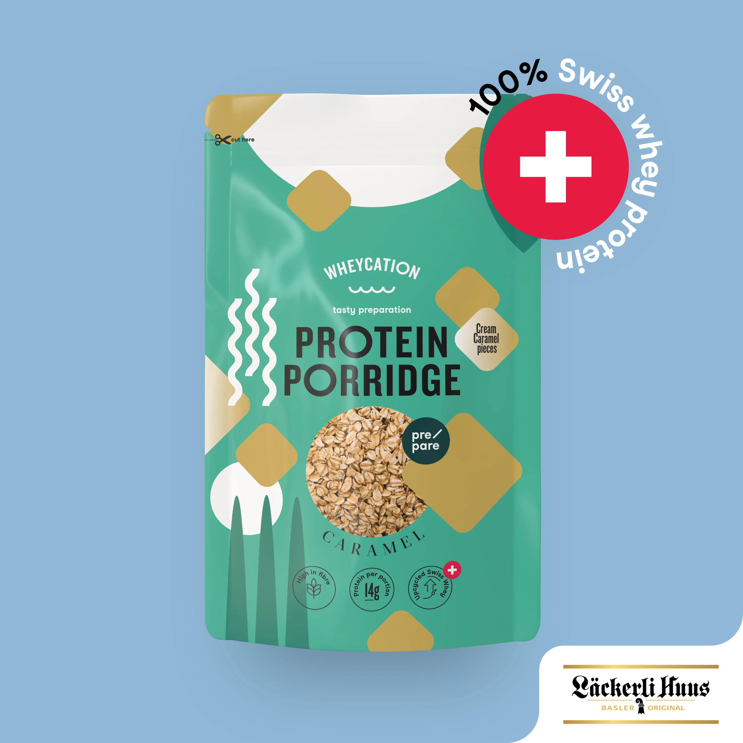 Whey Protein Porridge Caramel 480g