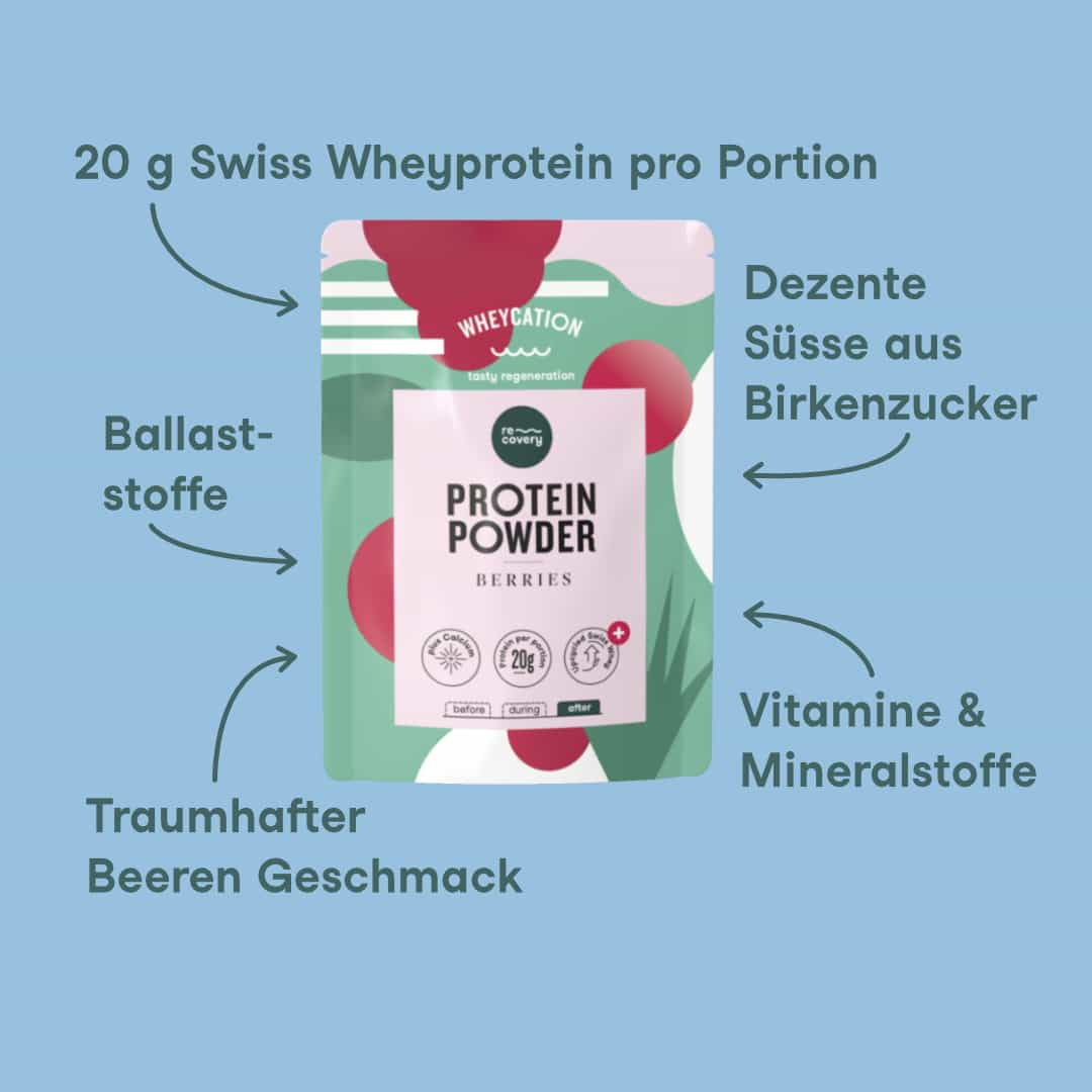 Recovery Protein Shake Berries 260g