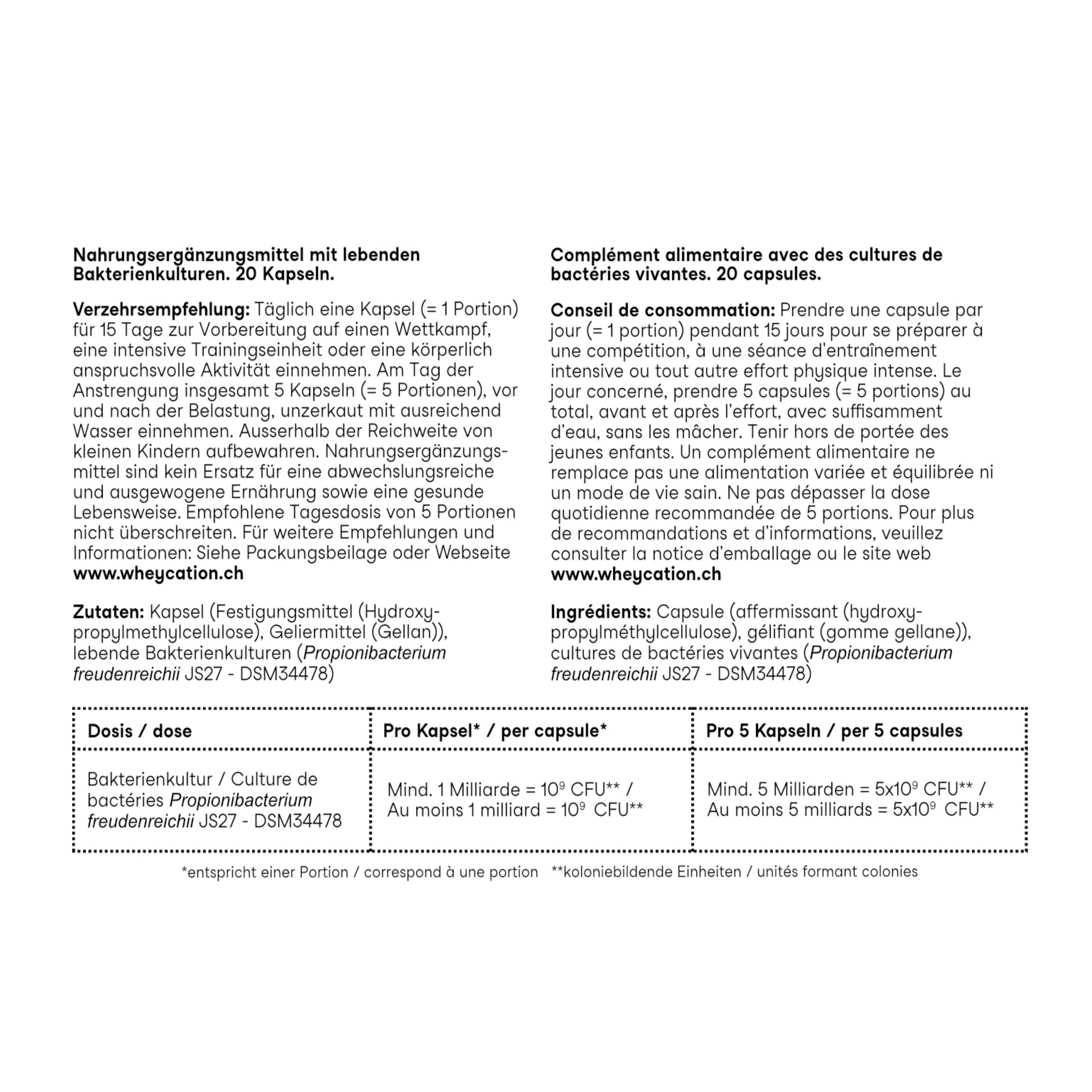 RecoBiotic 20 Kapseln