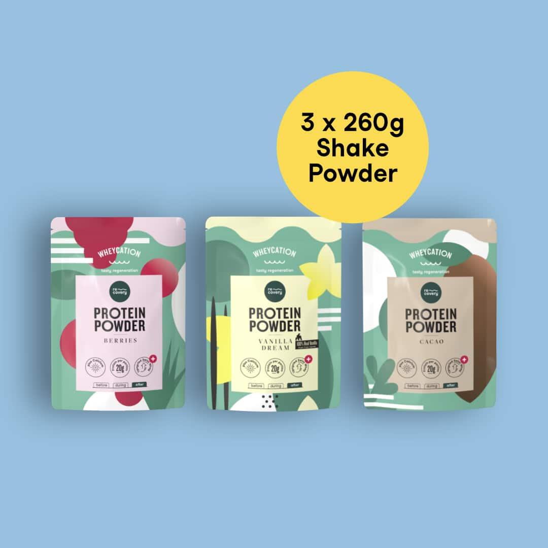 Protein starter set 3x260g