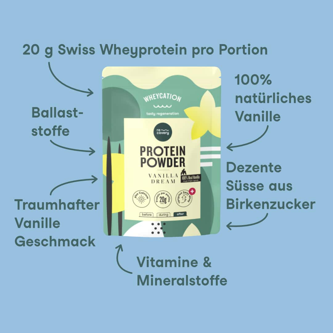 Recovery Protein Shake Vanilla Dream 520g