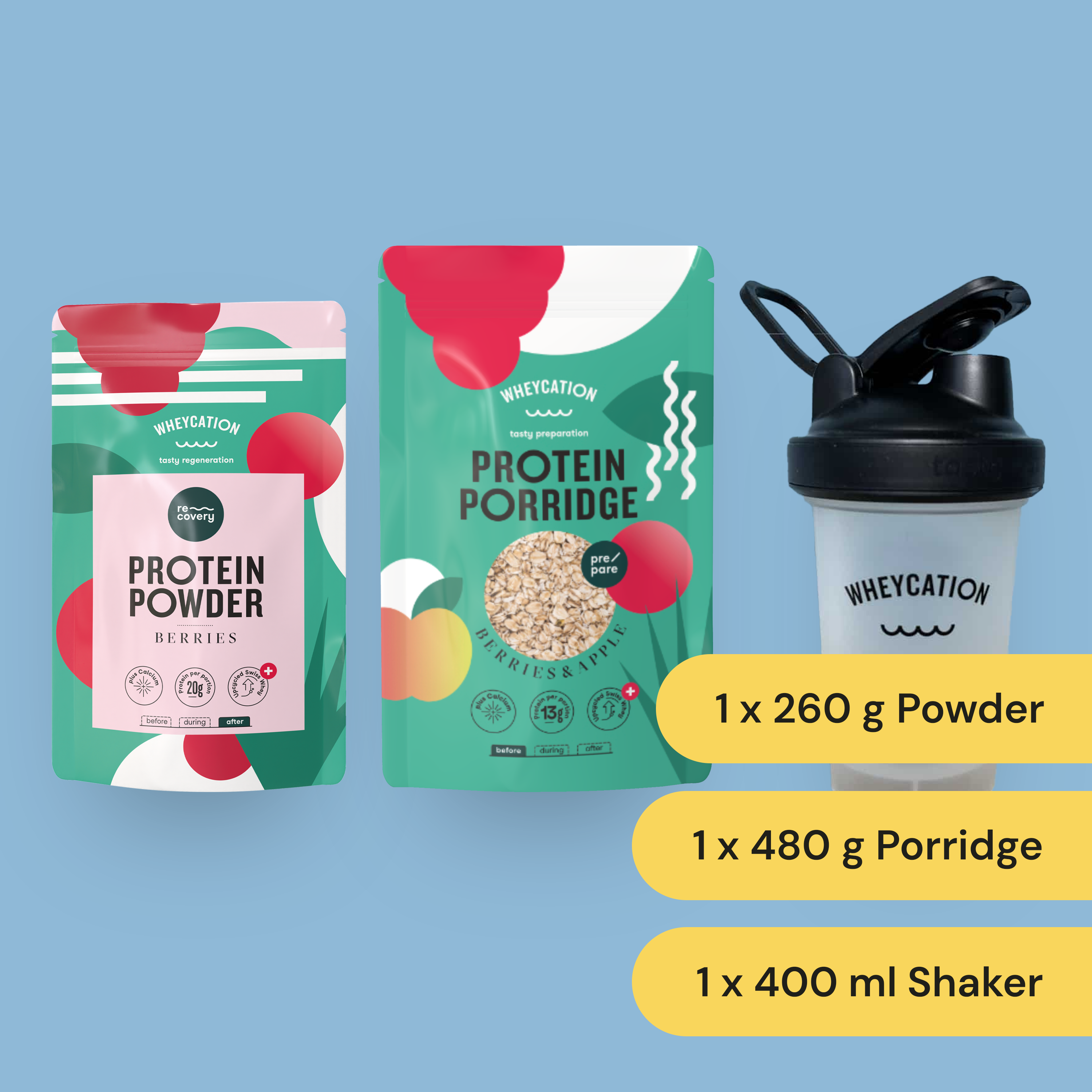 Starter set Protein Berries & Shaker