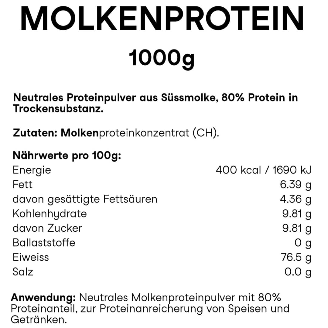 Protein Powder Nature 1000g