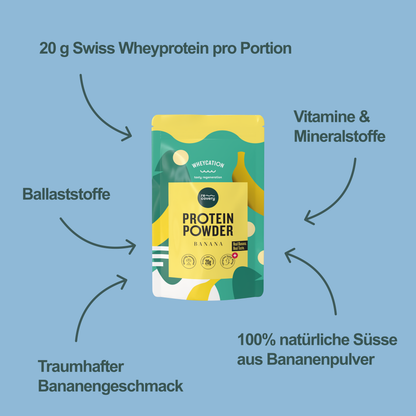 Whey Protein Powder Banana 520g