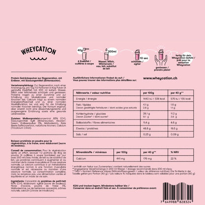 Test package Protein Powder, three flavors, free shipping