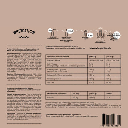 Test package Protein Powder, three flavors, free shipping