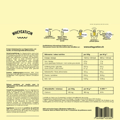 Test package Protein Powder, three flavors, free shipping