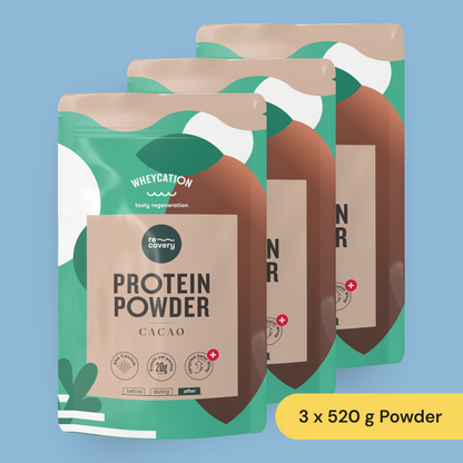 3x Recovery Protein Shake Cacao 520g