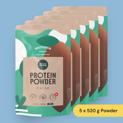 5x Recovery Protein Shake Cacao 520g