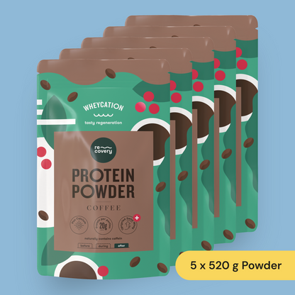 5x Recovery Protein Shake Coffee 520g