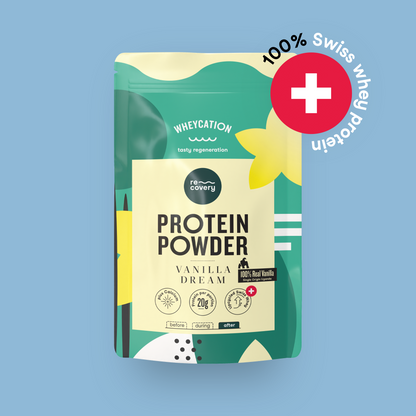 Wheycation Whey Protein Powder Vanilla Dream 520g Swiss Whey